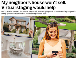 My Neighbor's House Won't Sell: Virtual Staging Could Be the Solution